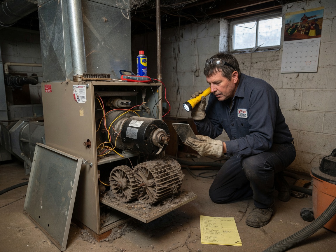 How To Inspect Your Furnace Blower Motor Before Peak Heating Season