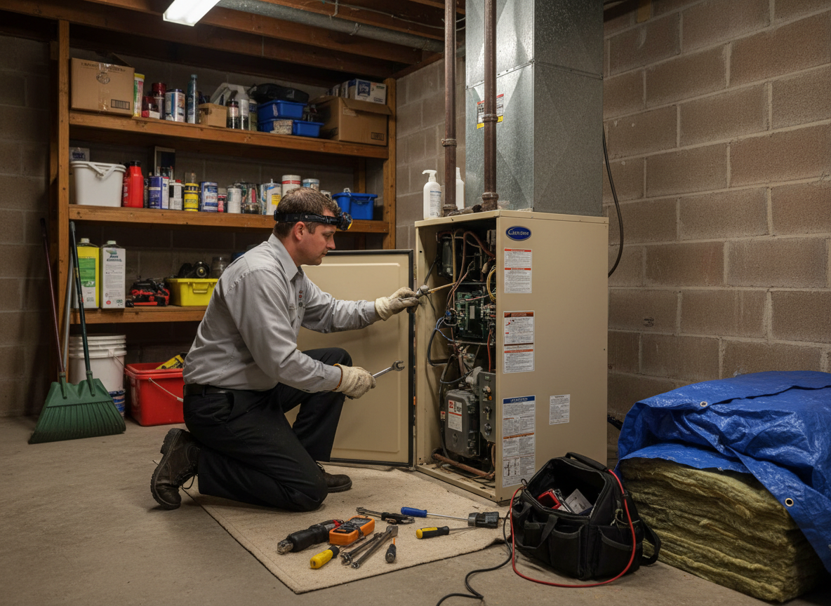 Residential Furnace Repair in Saint Joseph